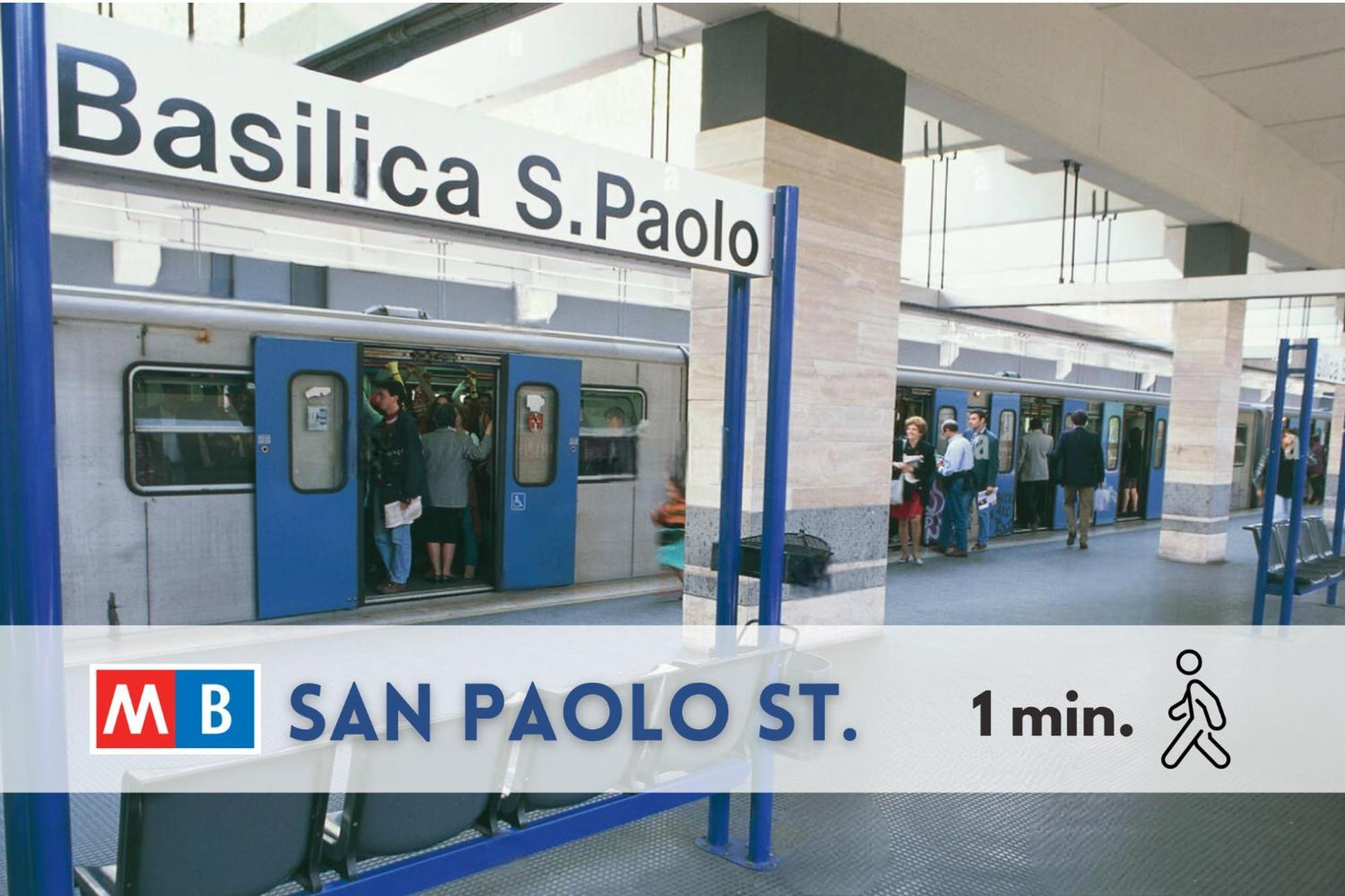 San Paolo Suites Metro Station Roma Exterior foto