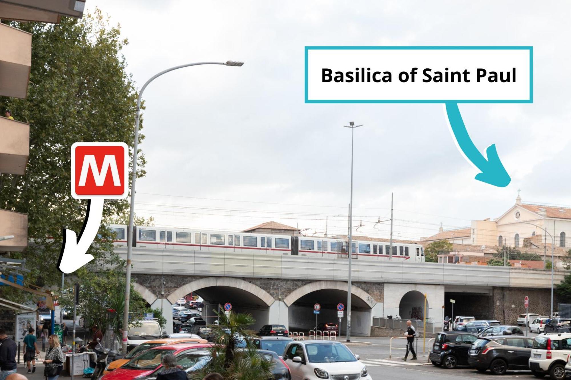 San Paolo Suites Metro Station Roma Exterior foto